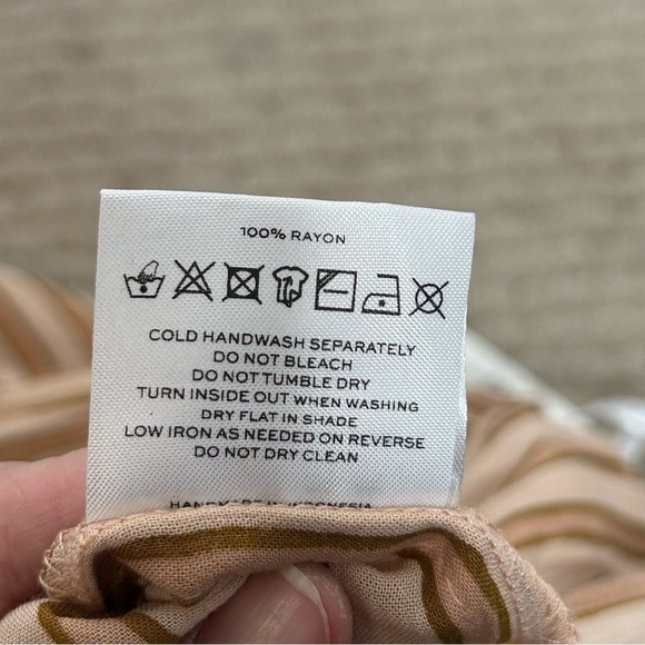 NWT Faithful The Brand Bisou Stripes Ruffle Bottom Wide
Leg Soft Pants - Picture 15 of 16